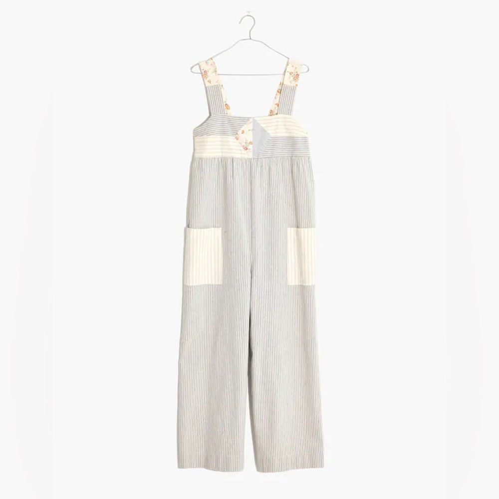 Madewell x The New Denim Project patchwork jumpsuit - Picture 5 of 10